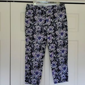 Fun,cute Talbots perfect crop size 12